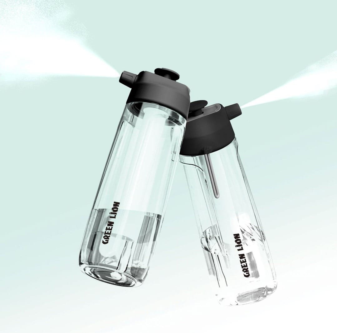 GREEN LION AQUA SPRAY WATER BOTTLE 700 ML BLACK GNSPYWTBTLBK thumbnail 7