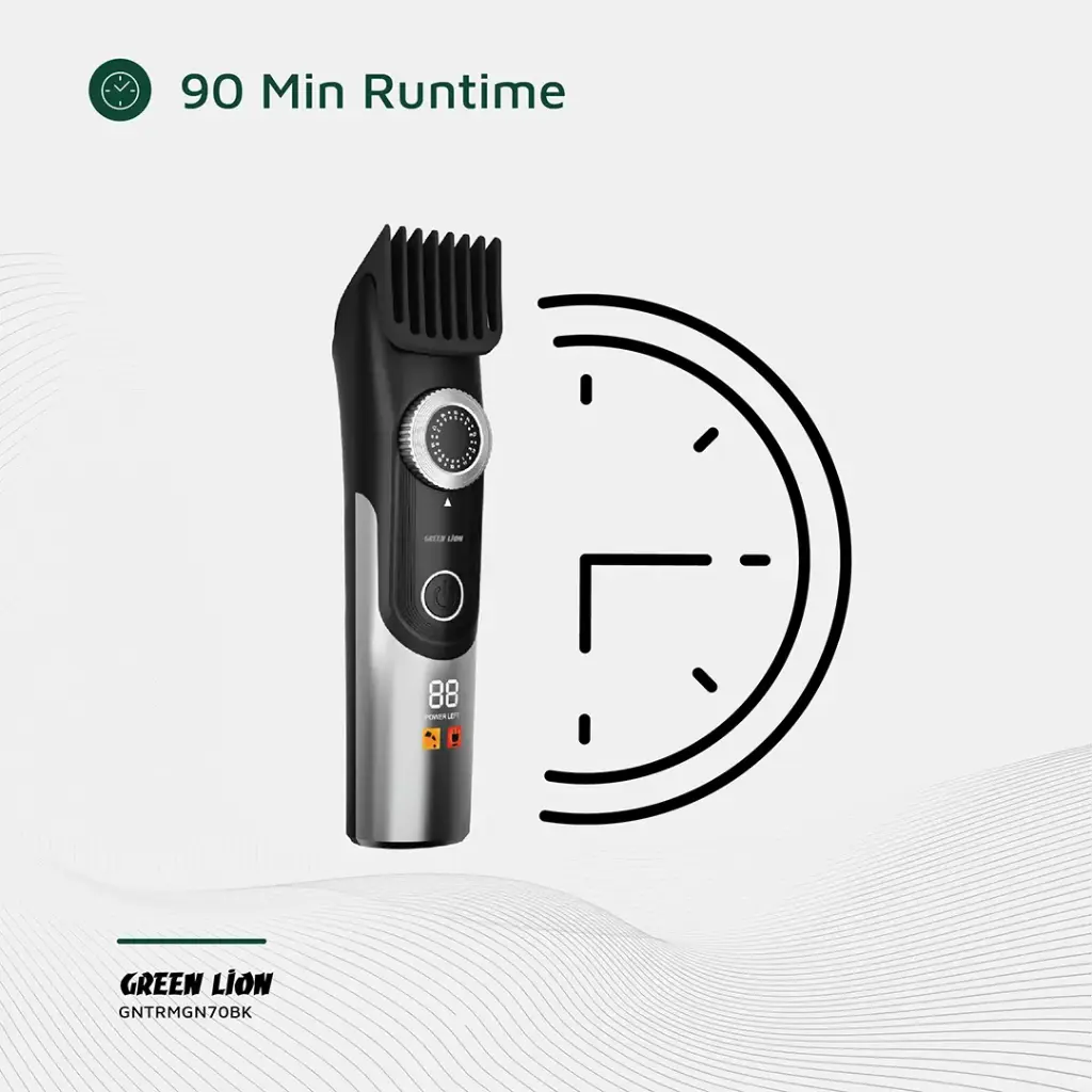 GREEN LION TRIM GEN 70 BODY HAIR TRIMMER BLACK GL-TM41 GNTRMGN70BK thumbnail 8