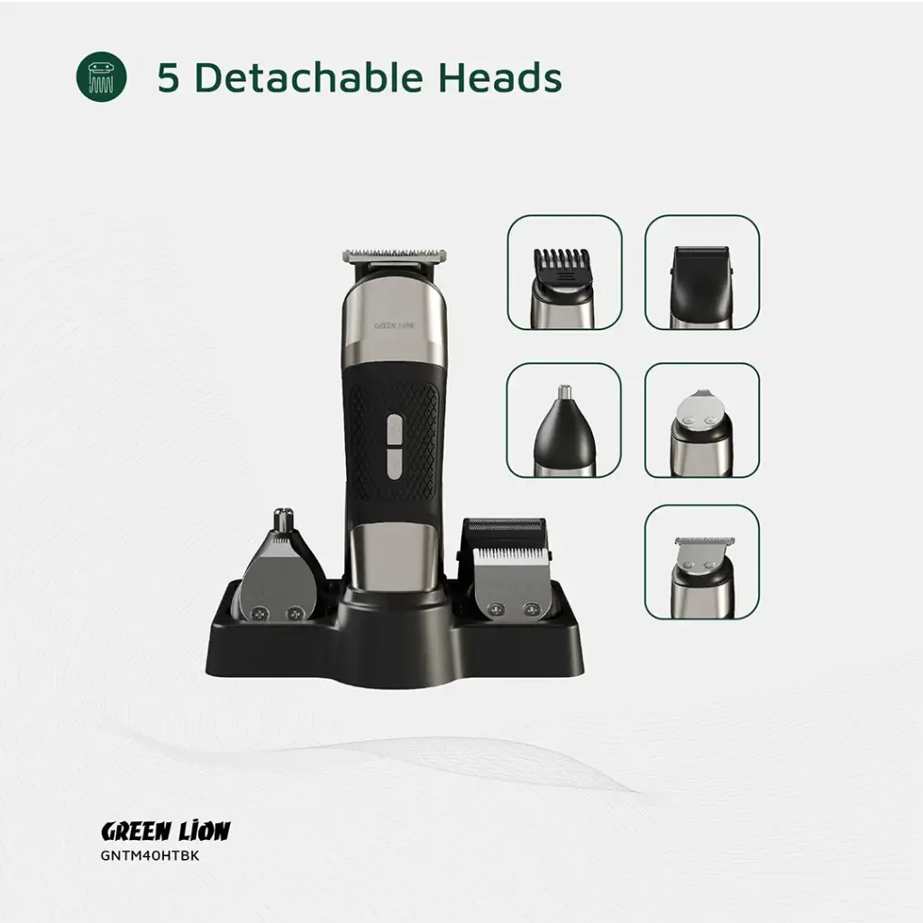 GREEN LION TRIM MASTER 5 IN 1 TRIMMER BLACK GNTM40HTBK thumbnail 9