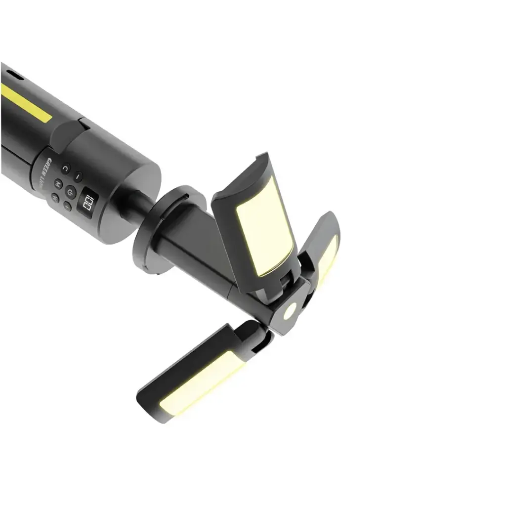 GREEN LION TRIO BEAM TRIPOD CAMPING LIGHT BLACK GNTBCL7CLBK thumbnail 6