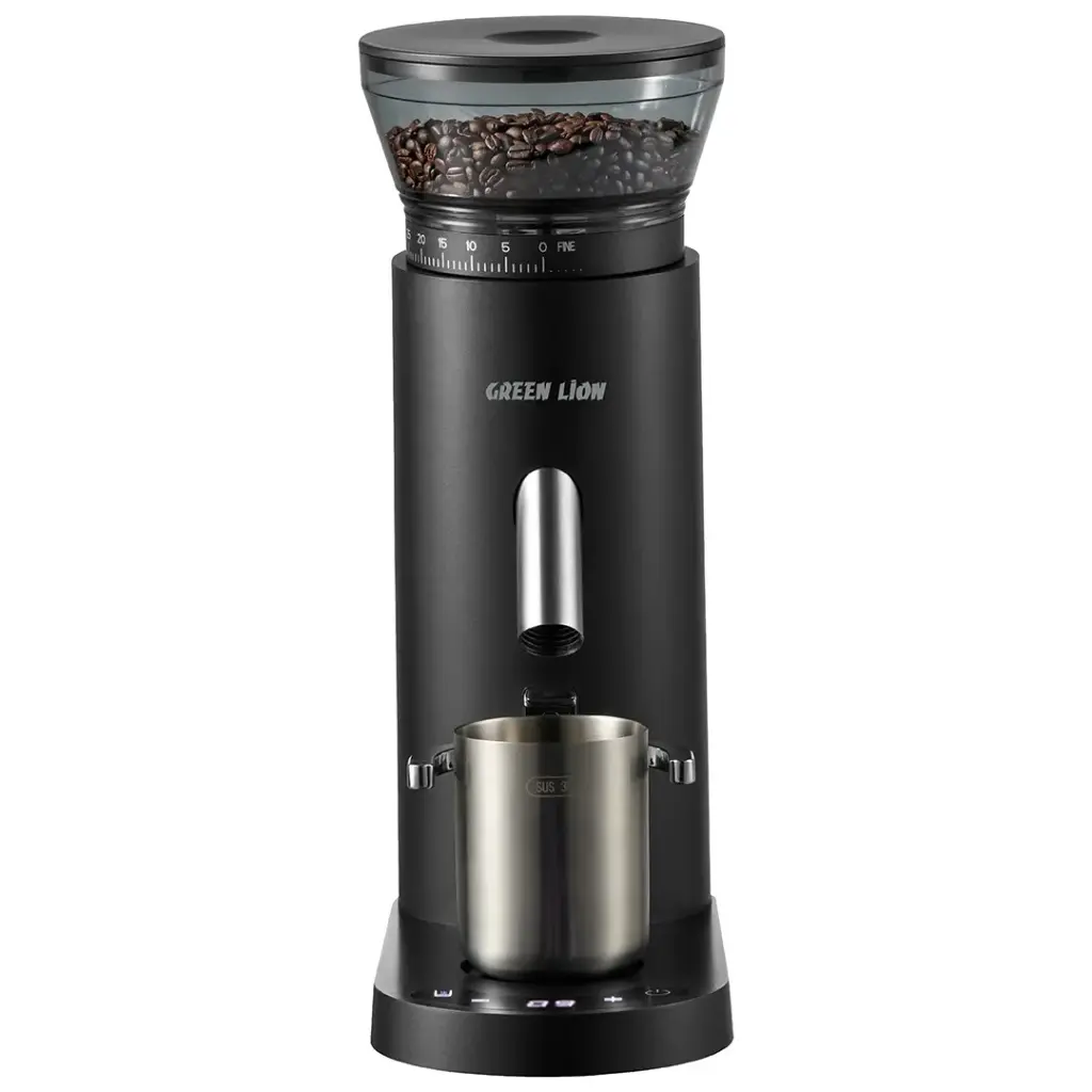 GREEN LION ULTIMATE GRIND ELECTRIC COFFEE GRINDERBLACK GNULCGRNRBK thumbnail 4