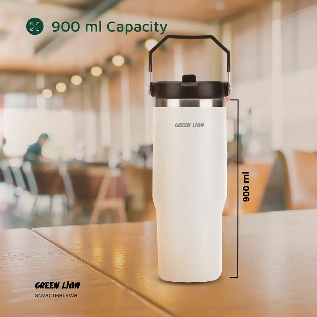 GREEN LION VACUUM TUMBLER 900ML WHITE GNVACTMBLRWH thumbnail 13