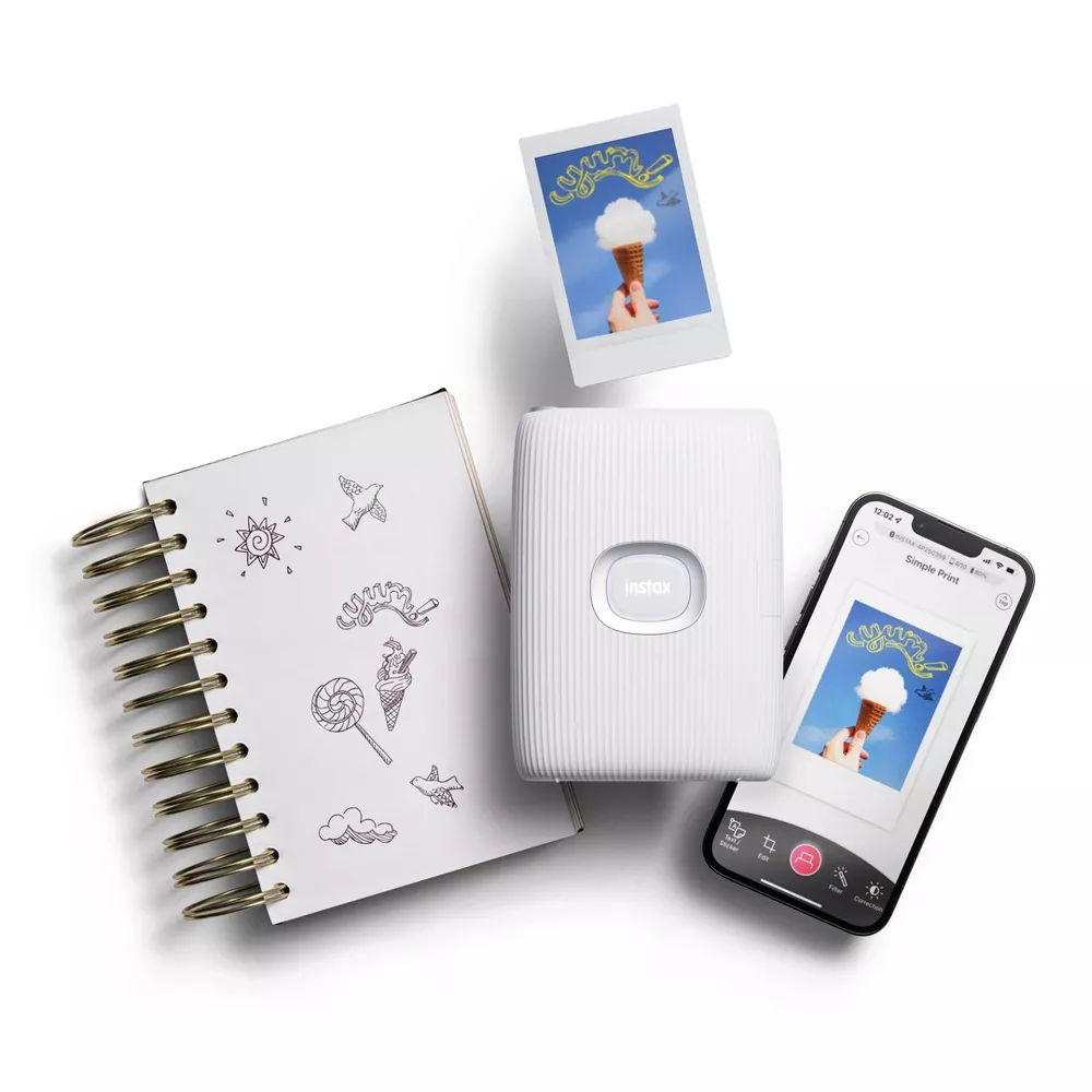 Fujifilm Instax Mini Link 2 Bundle Smartphone Printer - Instant Photo Printing with Accessories thumbnail 16