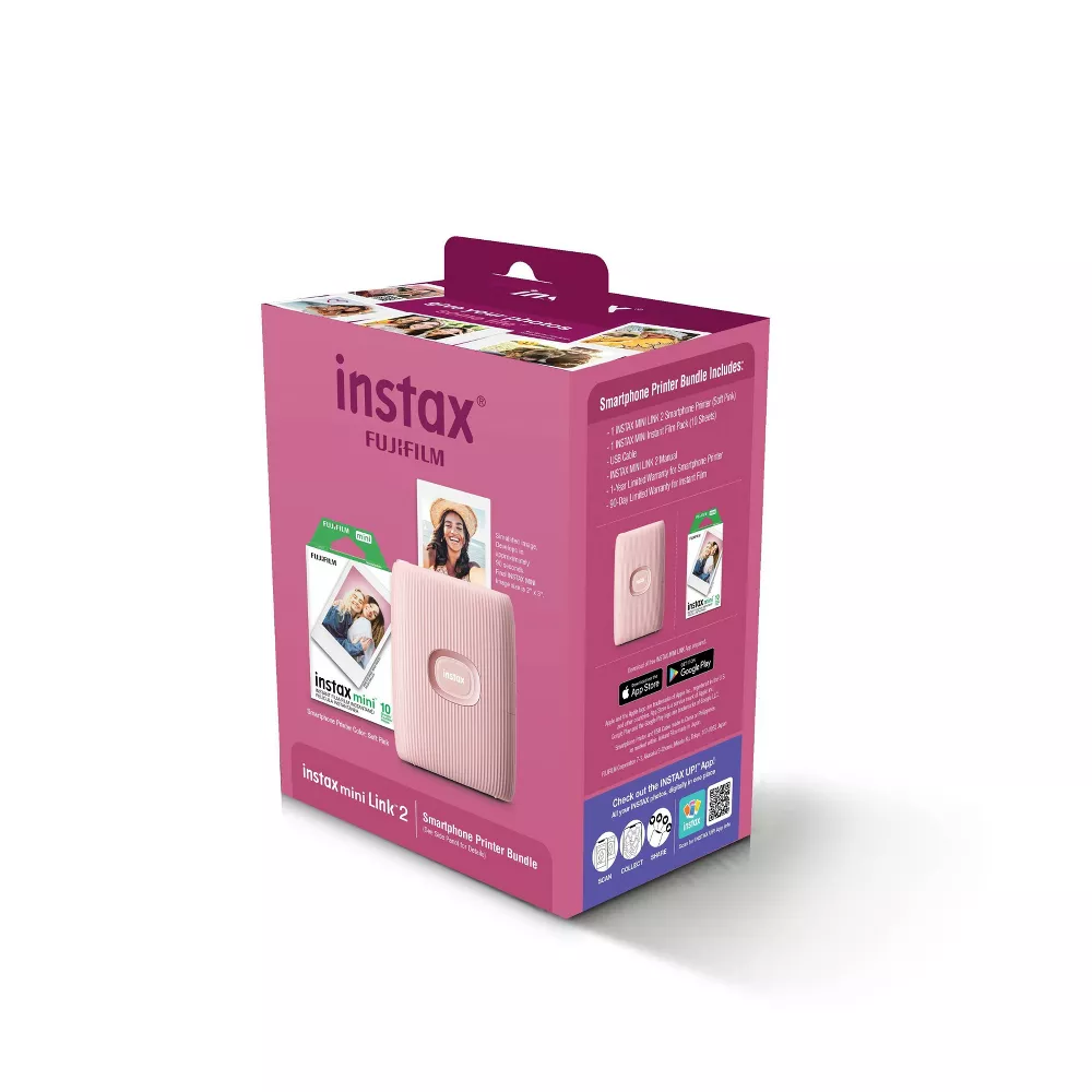 Fujifilm Instax Mini Link 2 Bundle Smartphone Printer - Instant Photo Printing with Accessories thumbnail 27