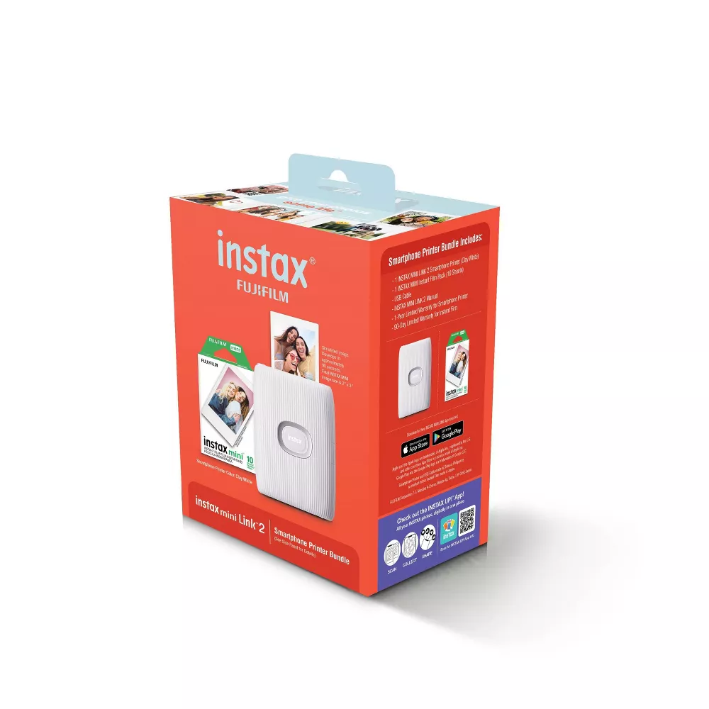 Fujifilm Instax Mini Link 2 Bundle Smartphone Printer - Instant Photo Printing with Accessories thumbnail 20