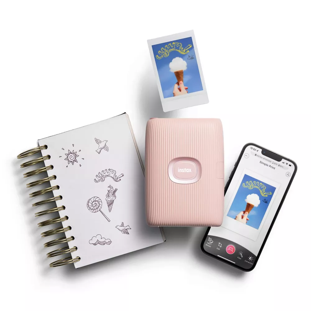 Fujifilm Instax Mini Link 2 Bundle Smartphone Printer - Instant Photo Printing with Accessories thumbnail 14