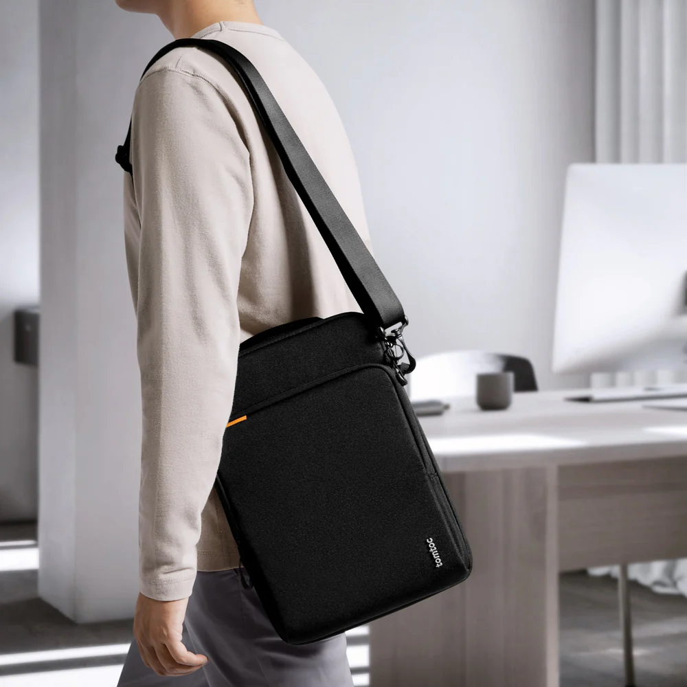 Tomtoc Defender Ace Laptop Shoulder Bag – Black | Durable, Secure Protection for Your Tech thumbnail 11