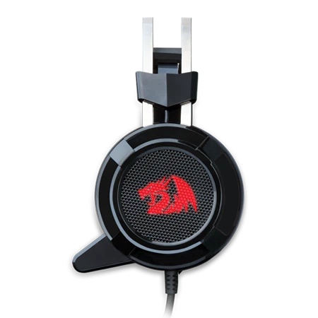 Redragon Siren 2 7.1 Channel Surround Stereo Gaming Headset (Black, H301USB-1) - Immersive Sound and Comfort thumbnail 7