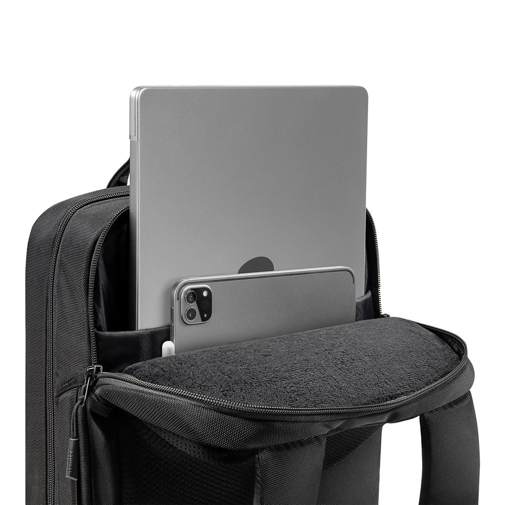 Tomtoc Navigator T71 15.6-inch Laptop Backpack (Black, T71M1D1) - Sleek and Durable Travel Companion thumbnail 6