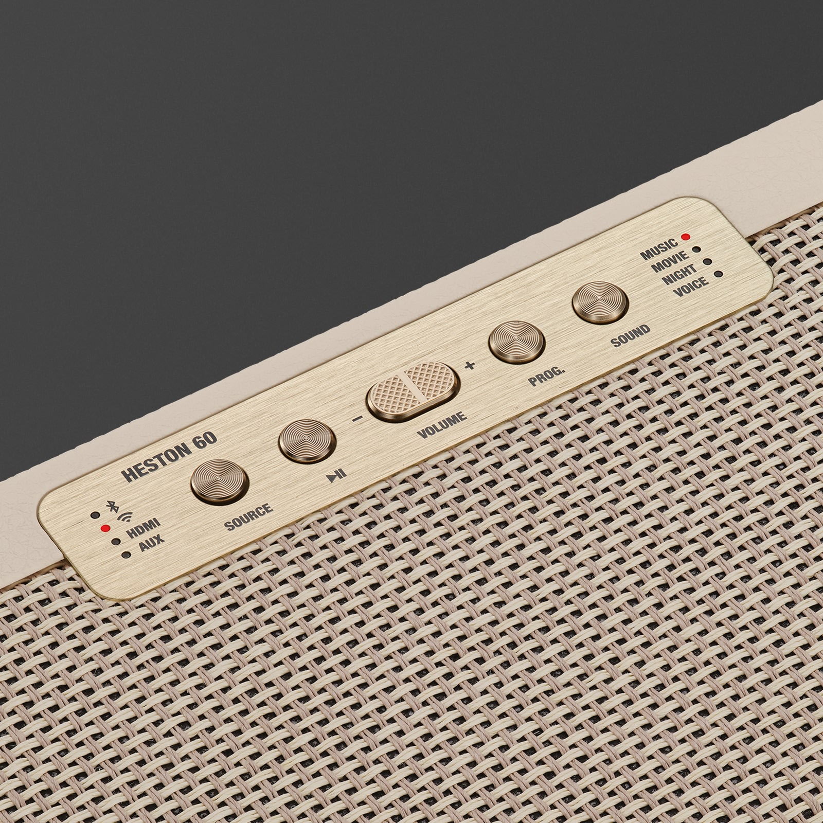 MARSHALL HESTON 60 TV SOUNDBAR CREAM 1007988 thumbnail 9