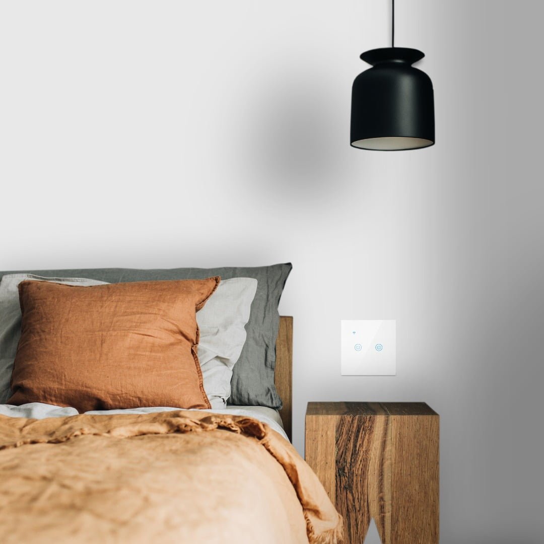 BLUPEBBLE HOM SMART WALL SWITCH 2 GANG HM-SMT2WALLSWITCH-WH thumbnail 17