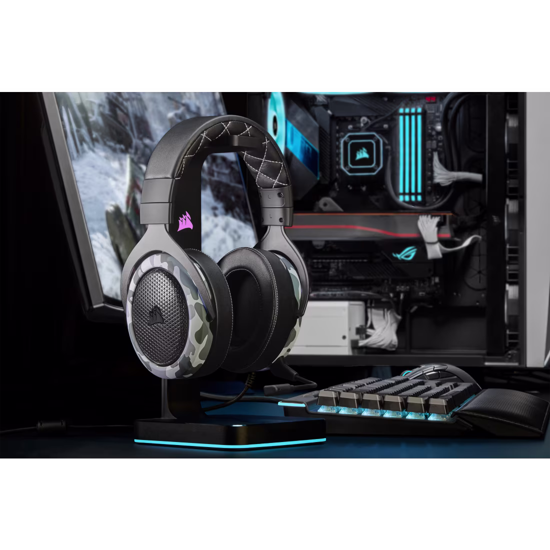 CORSAIR WIRED GAMING HEADSET HS60 HAPTIC CA-9011225-EU thumbnail 26
