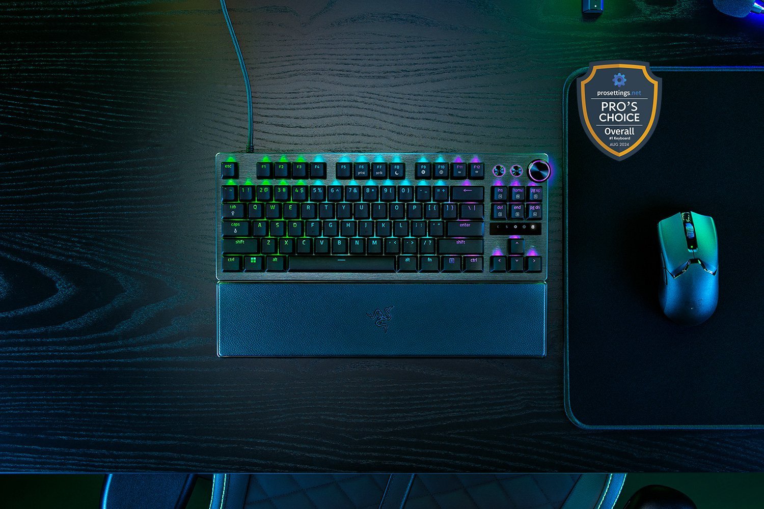 Razer Huntsman V3 Pro TKL Wired Analog Optical Esports Keyboard (RZ03-04981700-R3M1) - Precision and Speed for Gamers thumbnail 13