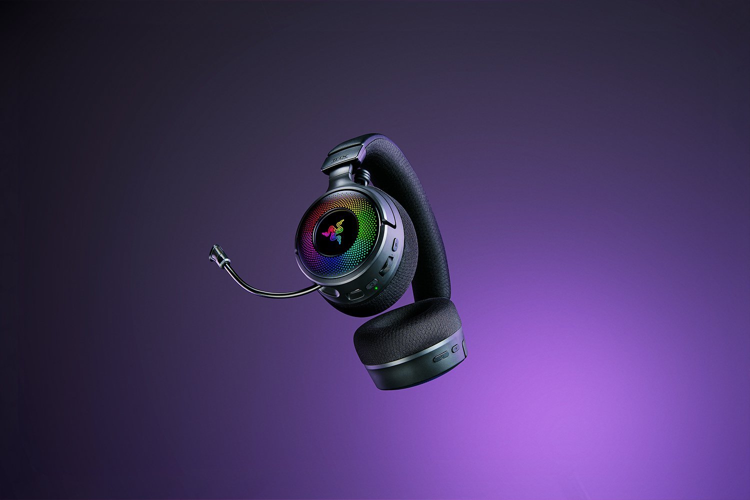 Razer Kraken V4 Wireless Gaming Headset (Black, RZ04-05170100-R3M1) - Immersive Sound and Comfort thumbnail 8