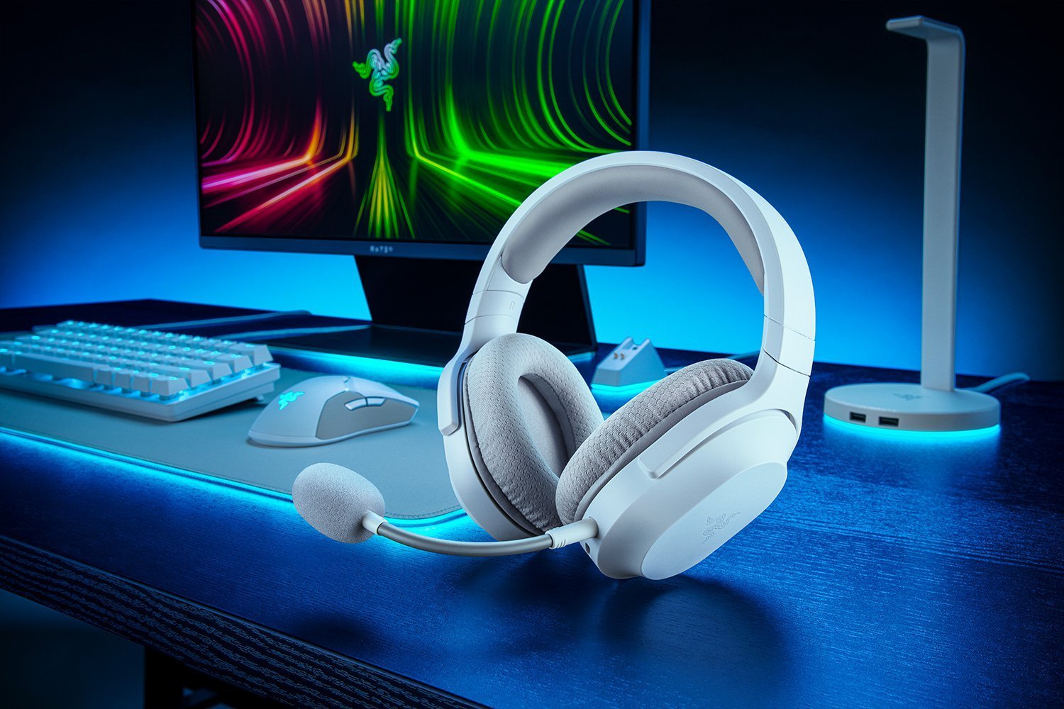 RAZER BARRACUDA X GAMING HEADSET MERCURY WHITE RZ04-04430200-R3M1 thumbnail 8