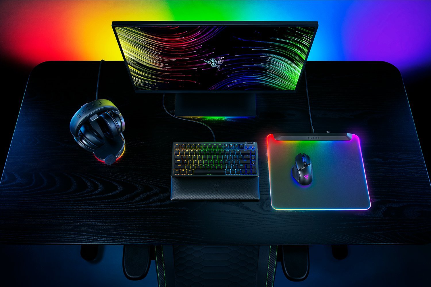 Razer Firefly V2 Pro RGB Gaming Mouse Mat (RZ02-04920200-R3M1) - Ultra-Smooth Surface with Customizable Chroma Lighting thumbnail 13