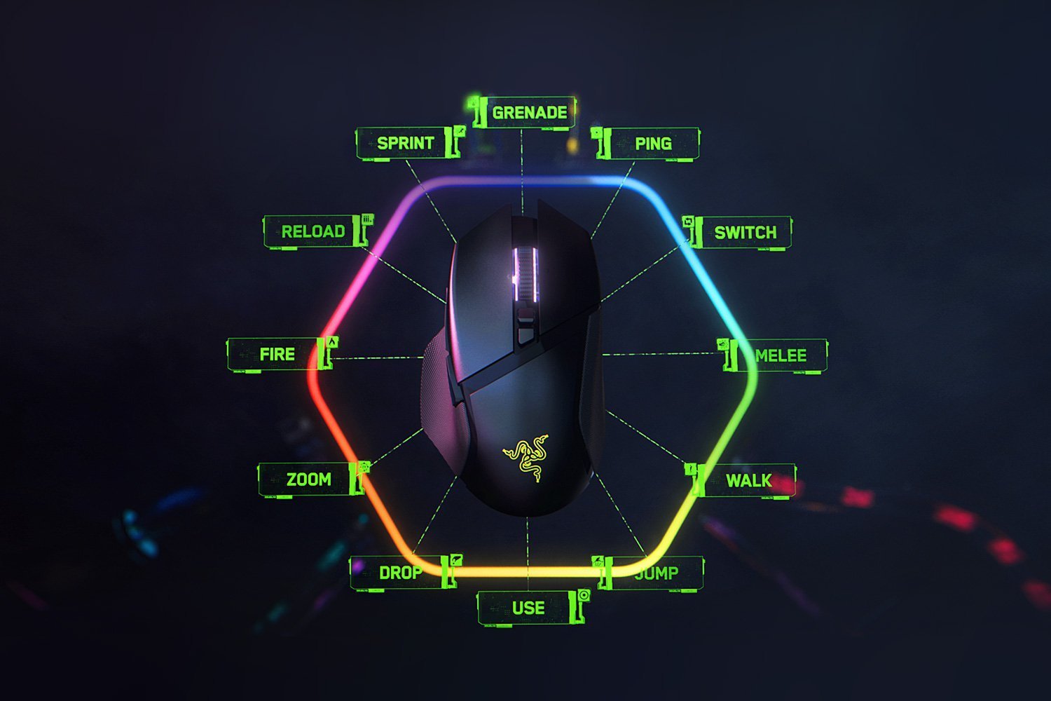RAZER BASILISK V3 PRO WIRELESS MOUSE thumbnail 5