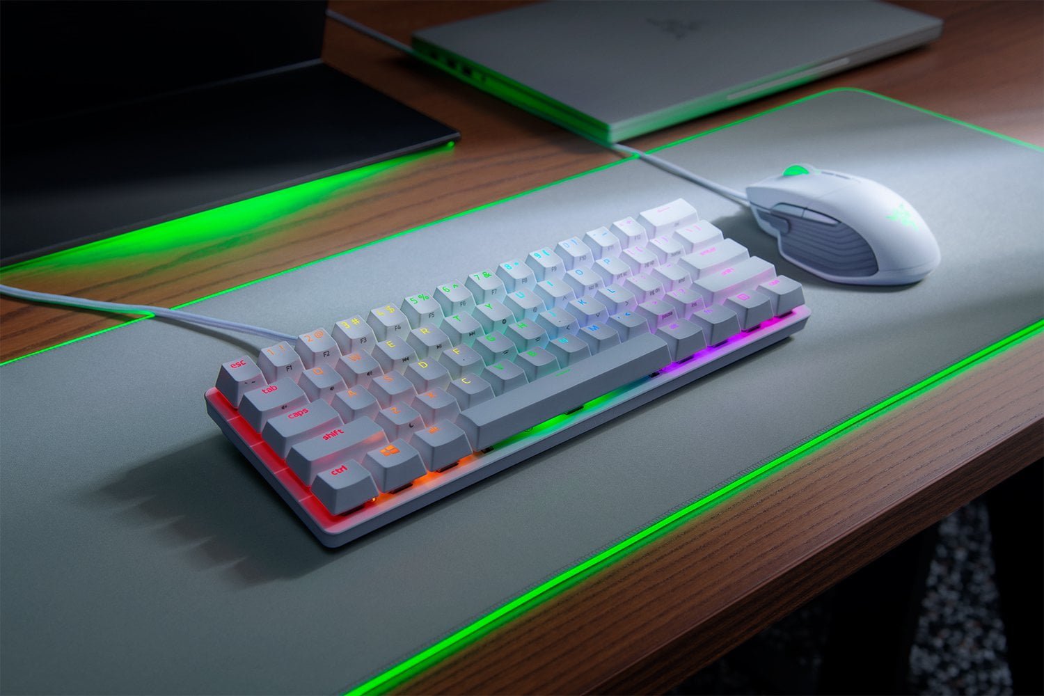 RAZER HUNTSMAN MINI-MERCURY ED OPT GAMING KEYBOARD thumbnail 5