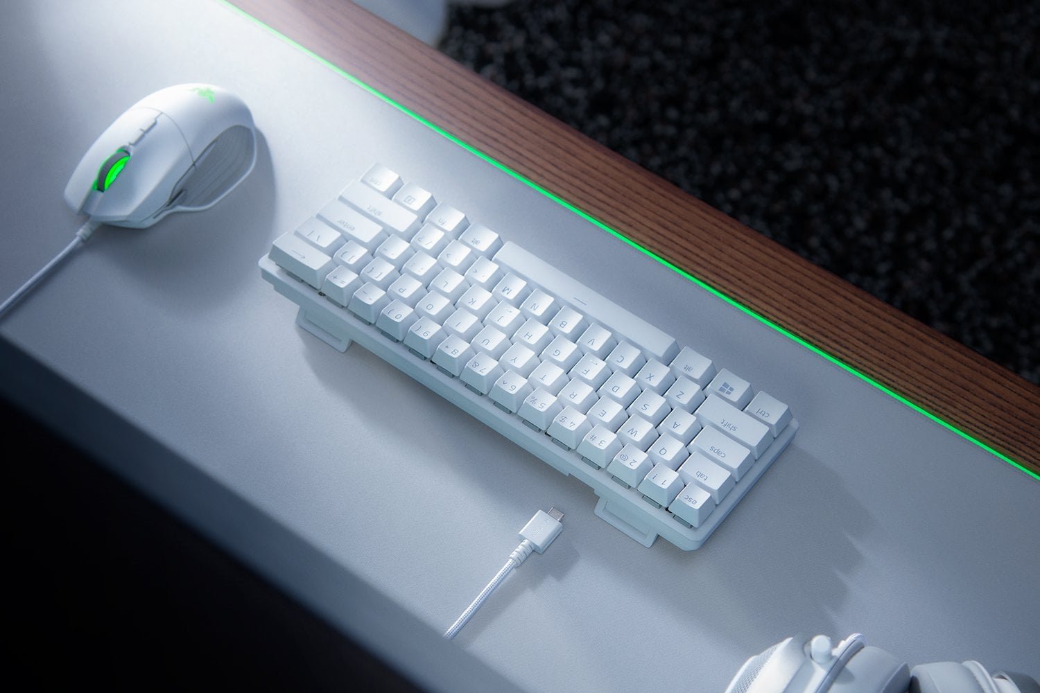 RAZER HUNTSMAN MINI-MERCURY ED OPT GAMING KEYBOARD thumbnail 6