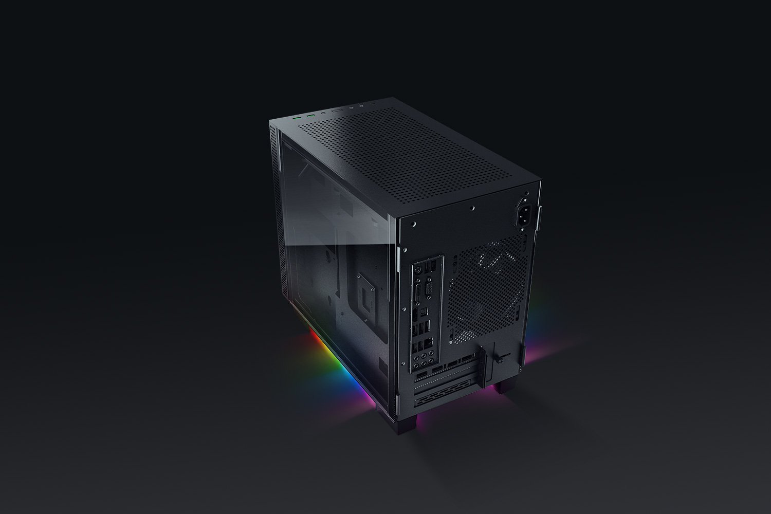 Razer Tomahawk ATX Desktop Chassis (RC21-01420100-R3M1) - Premium Tempered Glass Gaming Case thumbnail 6