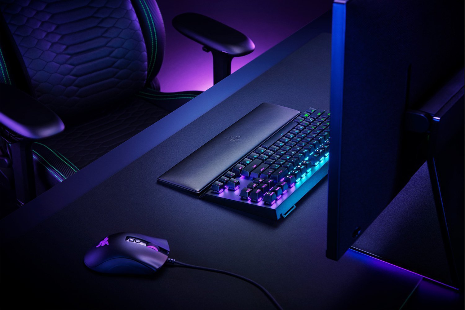 RAZER ERGNOMIC WRIST REST TENKEYLESS KB FRML PACKING RC21-01710100-R3M1 thumbnail 7