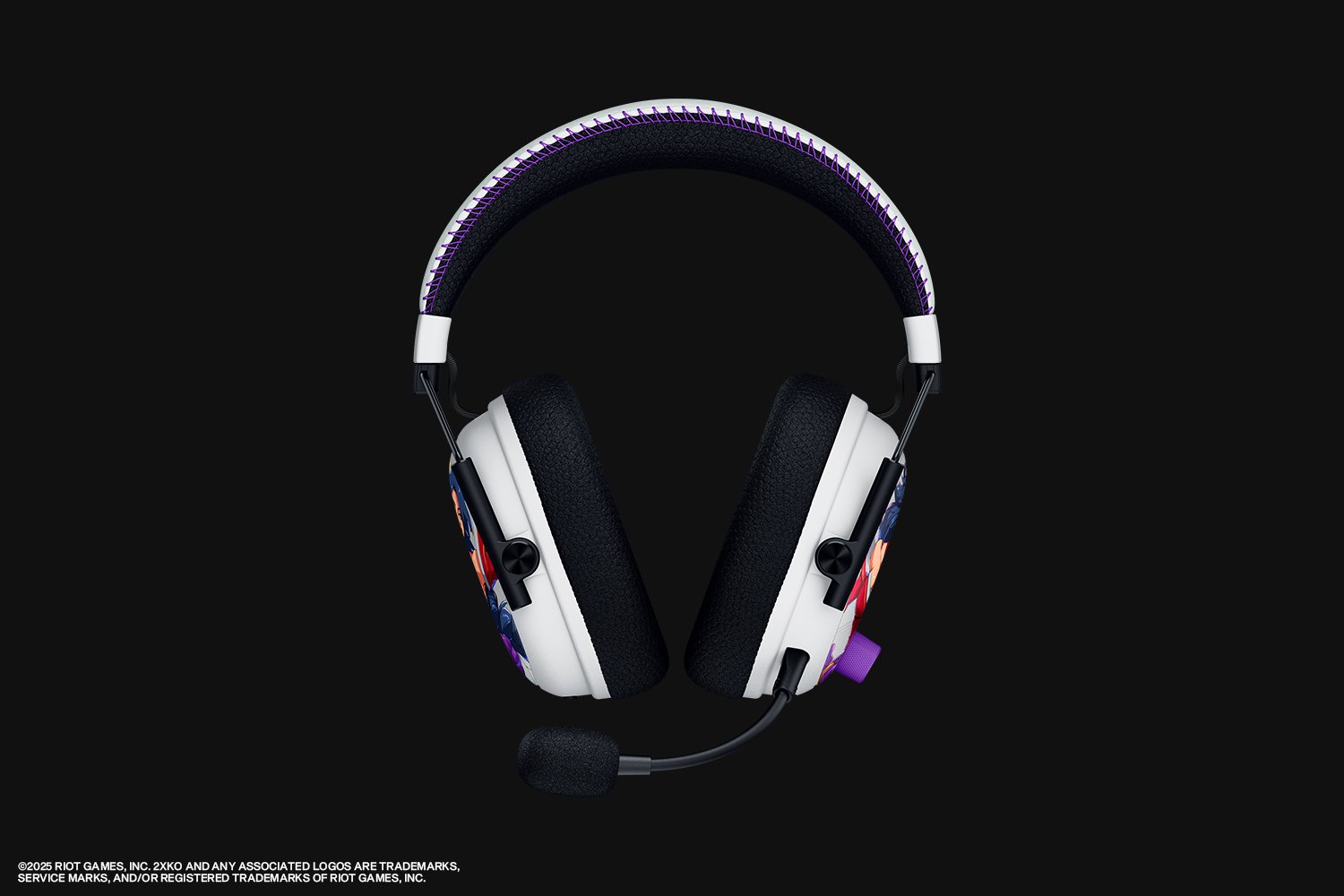 RAZER BLACKSHARK V3 PRO 2XKO EDITION WIRELESS ESPORTS HEADPHONES WITH ANC RZ04-05401100-R3M1 thumbnail 6