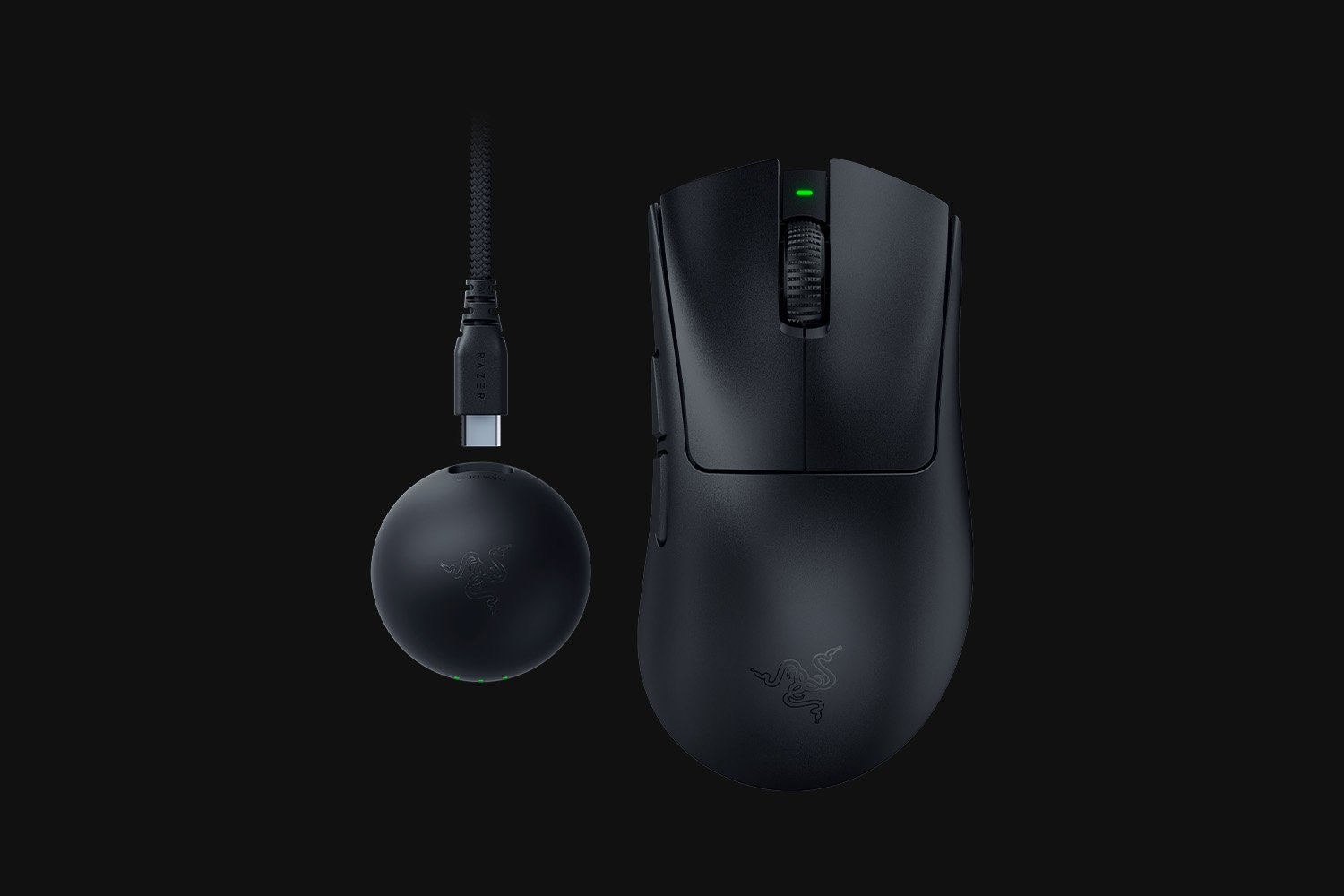 RAZER DEATHADDER V4 PRO ULTRA LIGHTWEIGHT WIRELESS ERGONOMIC GAMING MOUSE BLACK RZ01-05330100-R3G1 thumbnail 13