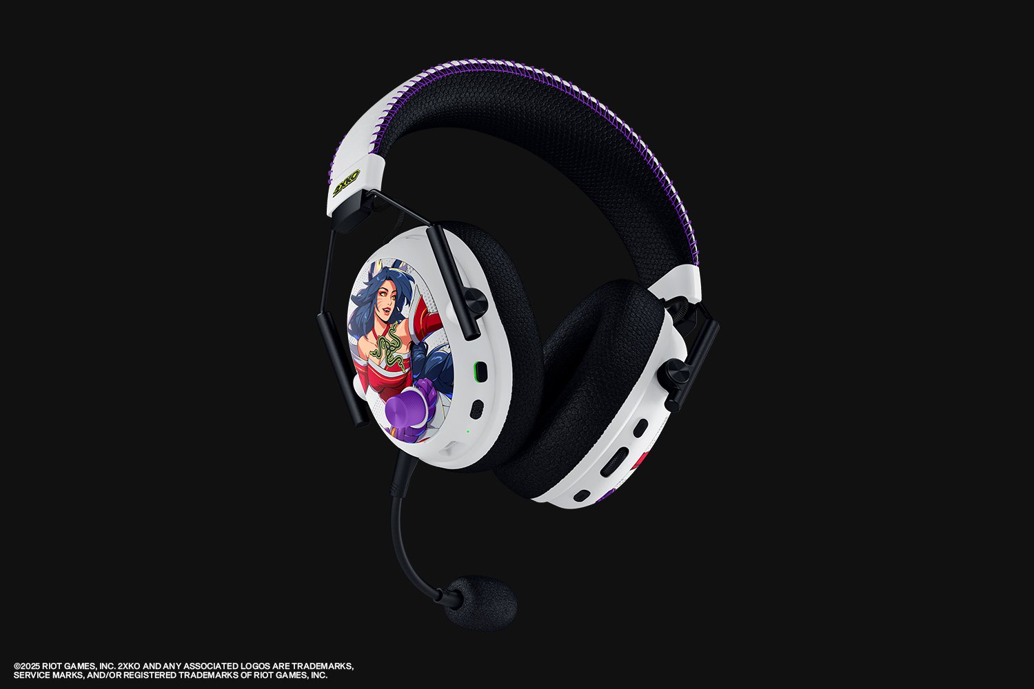 RAZER BLACKSHARK V3 PRO 2XKO EDITION WIRELESS ESPORTS HEADPHONES WITH ANC RZ04-05401100-R3M1 thumbnail 7