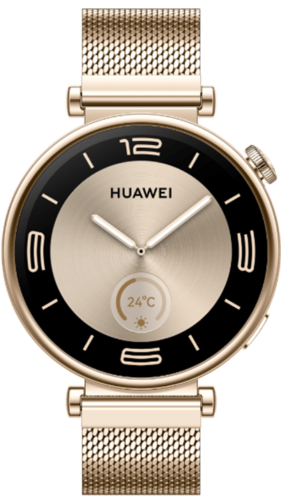 Huawei Watch GT4 41mm Light Gold with Milanese Strap ARA-B19 thumbnail 4