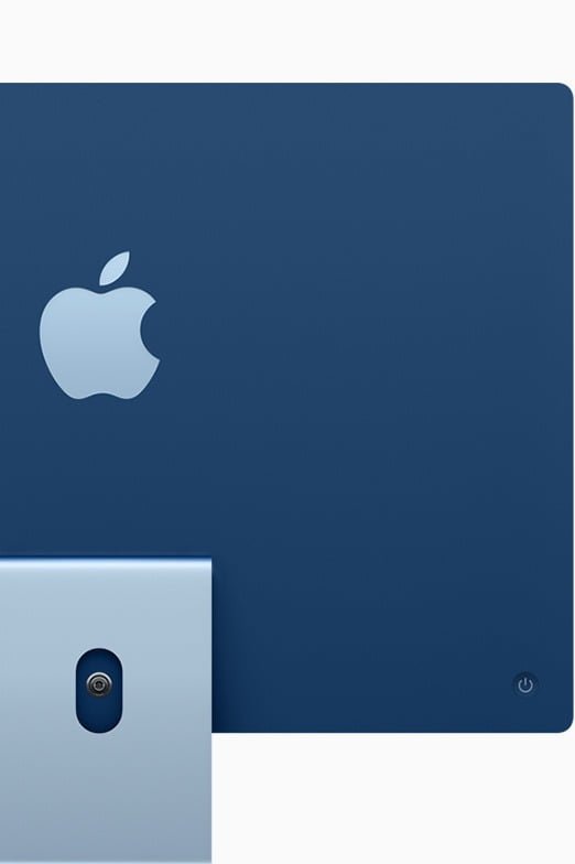 APPLE 24 INCH IMAC 4.5K DISPLAY M3 CHIP 8 CORE CPU 8 CORE GPU 256GB SSD BLUE ARABIC MQRC3 thumbnail 3
