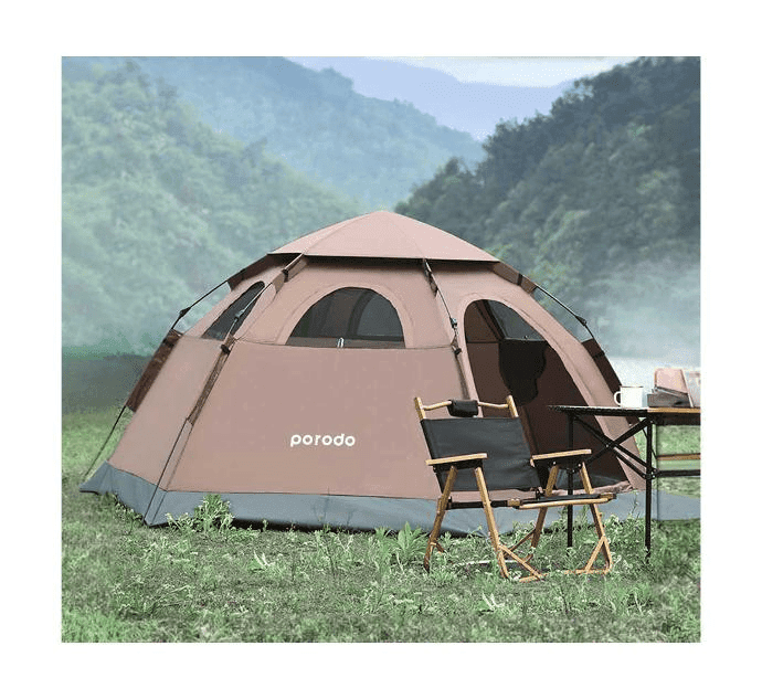 PORODO LIFESTYLE AUTOMATIC CAMPING TENT WIND RESISTANCE QUICK SET UP thumbnail 7
