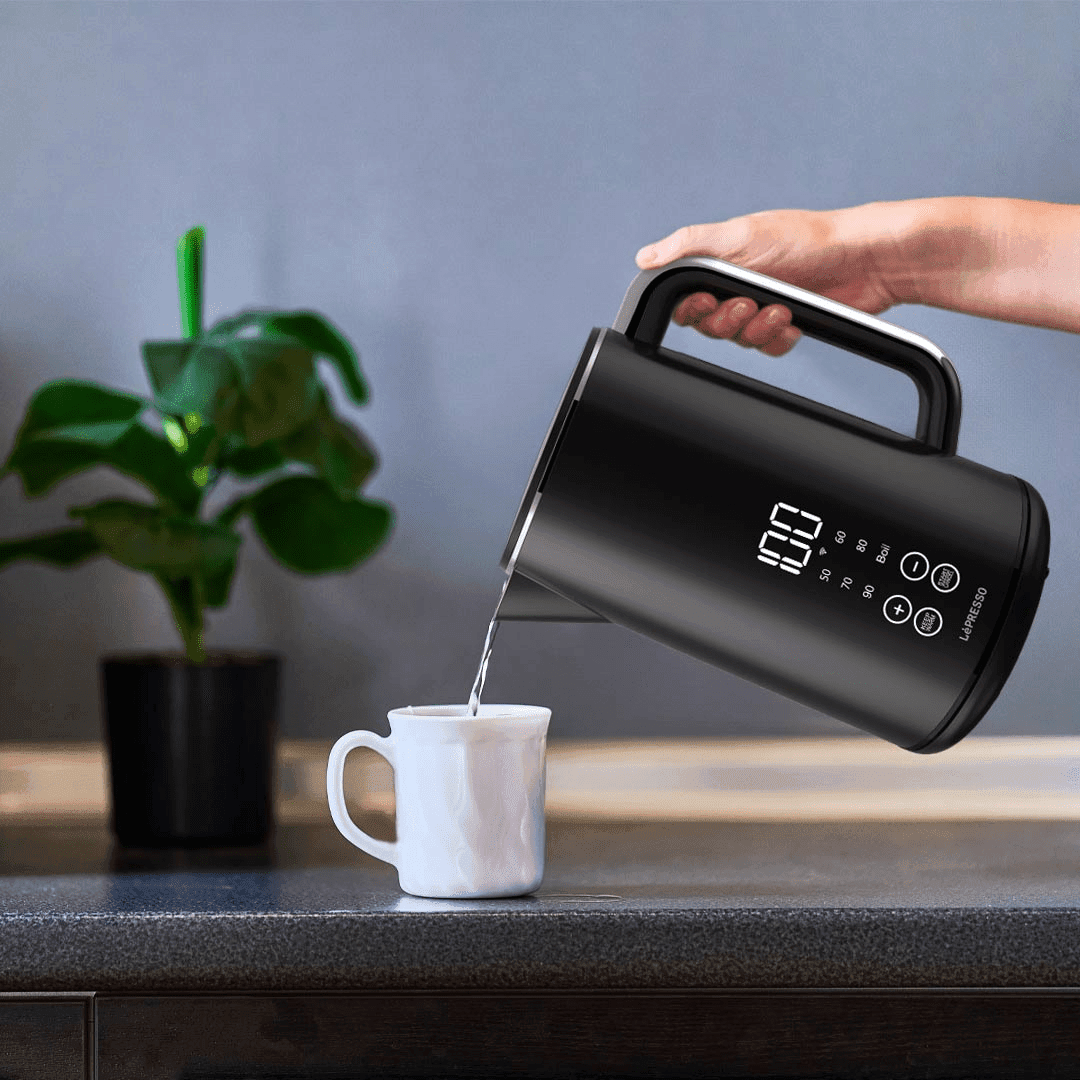 LEPRESSO SMART ELECTRIC KETTLE 1.7 L WITH TOUCH PANEL BLACK LPTPSKBK thumbnail 6