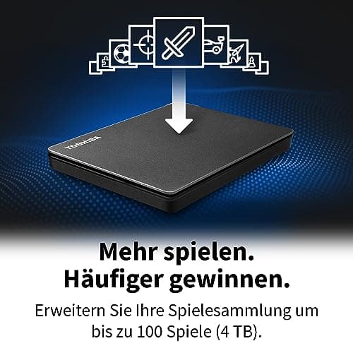 TOSHIBA CANVIO 2.5 INCH 2TB EXTERNAL HARD DRIVE BLACK HDTX120EK3AA thumbnail 5