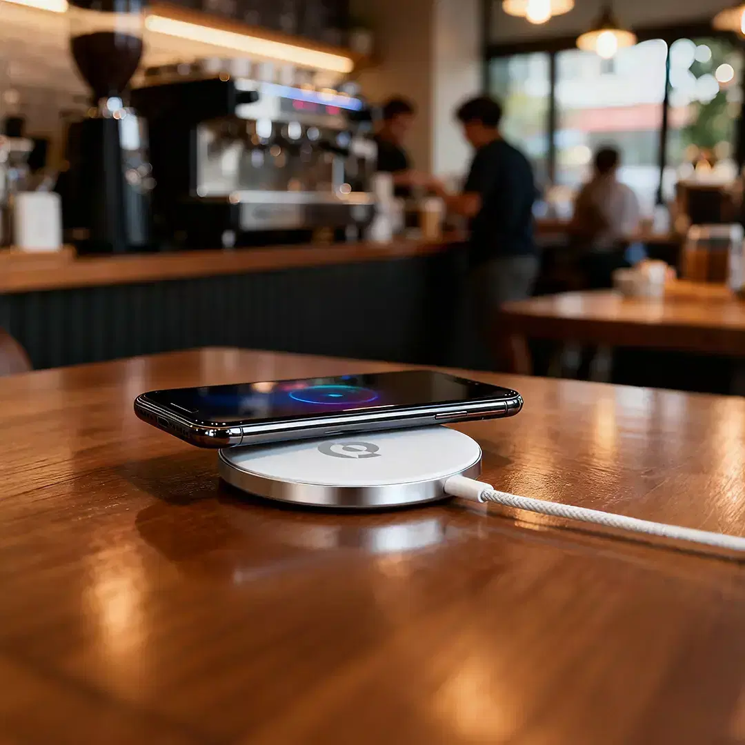 POWEROLOGY MAGNOVA 25W MAGSAFE CHARGING PAD SILVER PWTKWC068SL thumbnail 6