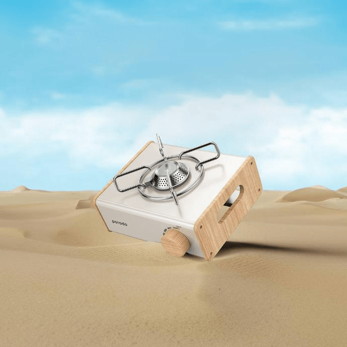 PORODO LIFESTYLE PORTABLE OUTDOOR BURNER STOVE QUICK EASY AND EFFICIENT PD-LCPSBST-LTBR thumbnail 5