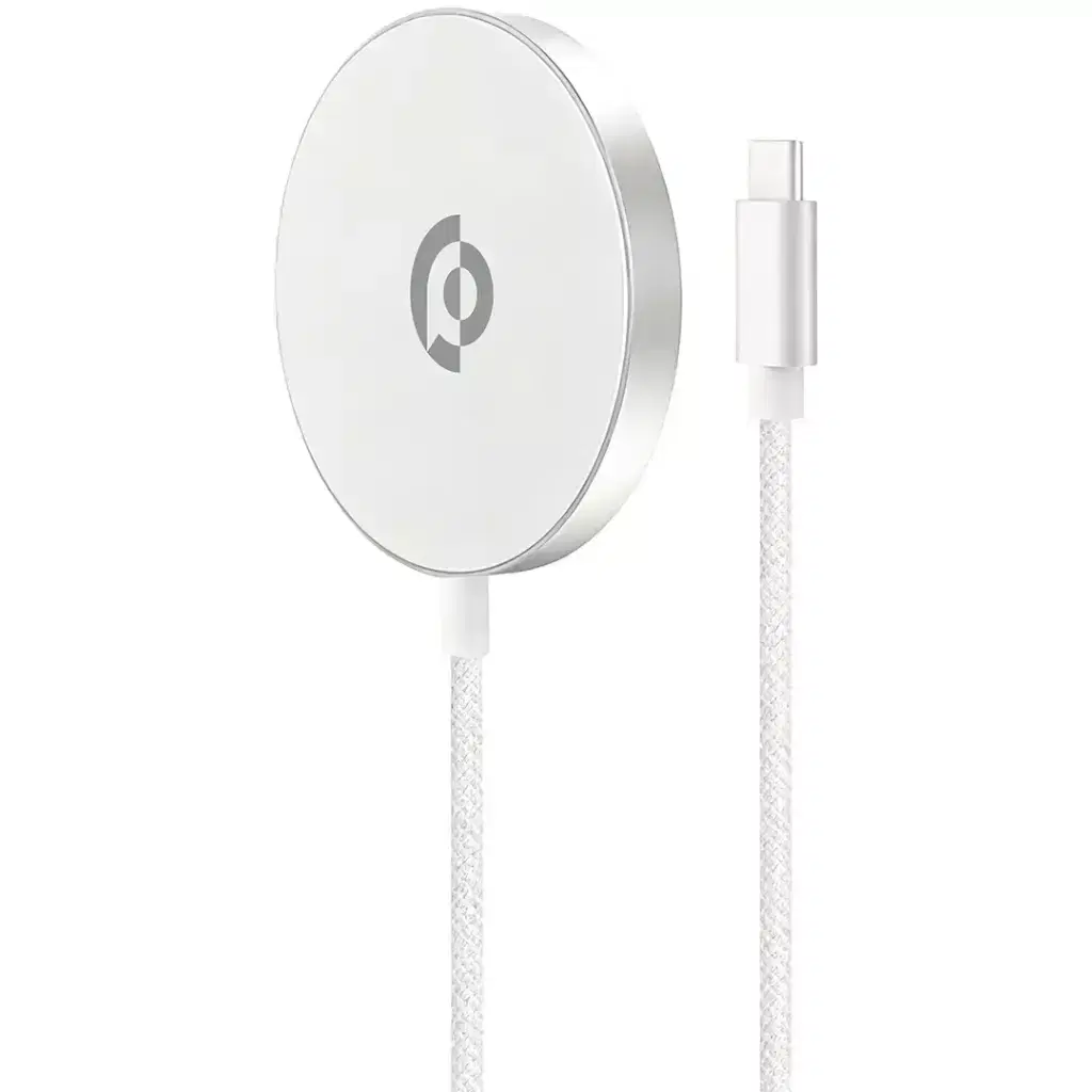 POWEROLOGY MAGNOVA 25W MAGSAFE CHARGING PAD SILVER PWTKWC068SL thumbnail 9