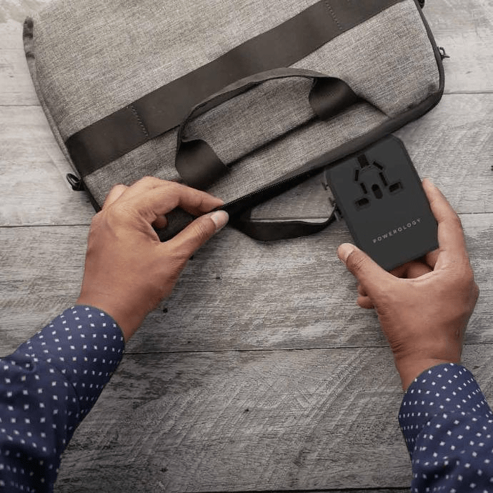 POWEROLOGY UNIVERSAL MULTI-PORT TRAVEL CHARGER P45PDUTVBK thumbnail 7