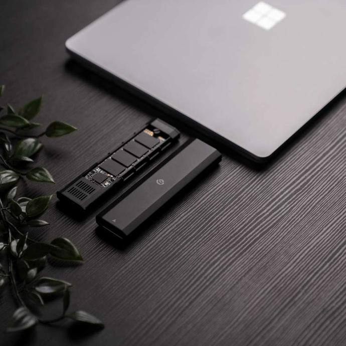 POWEROLOGY DUAL PROTOCOL PORTABLE 512GB SSD DRIVE PWSSD512BK thumbnail 3