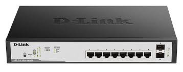 D LINK 8 PORT POE GIGABIT SMART MANAGED SWITCH DGS-F1100-10PS-E thumbnail 5
