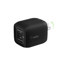 BELKIN BOOST CHARGE COMPACT USB C WALL CHARGER 45W WITH USB C TO USB C CABLE BLACK WCA013MY1MBK-06 thumbnail 5