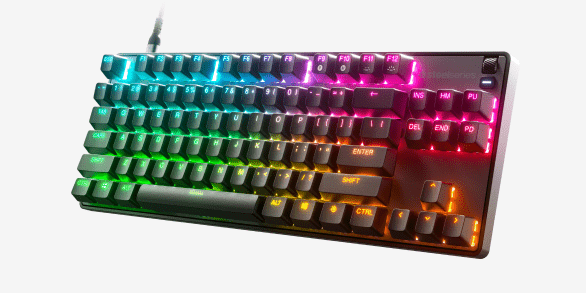 SteelSeries Apex 9 TKL Gaming Keyboard Black (64847) - Mechanical Switches, RGB Illumination, Customizable Keys thumbnail 10