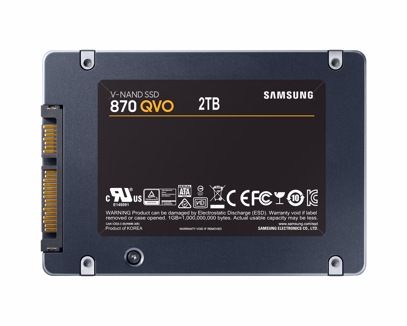 SAMSUNG SSD 870 QVO 2TB MZ-77Q2T0BW thumbnail 4