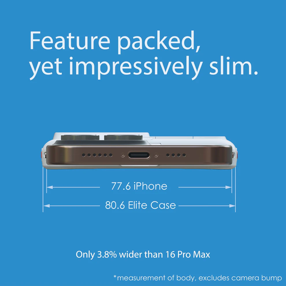 MAGBAK IPHONE 16 PRO MAX CLASSIC CASE WITH MAGSTICK BLACK MBC16M-BK thumbnail 15