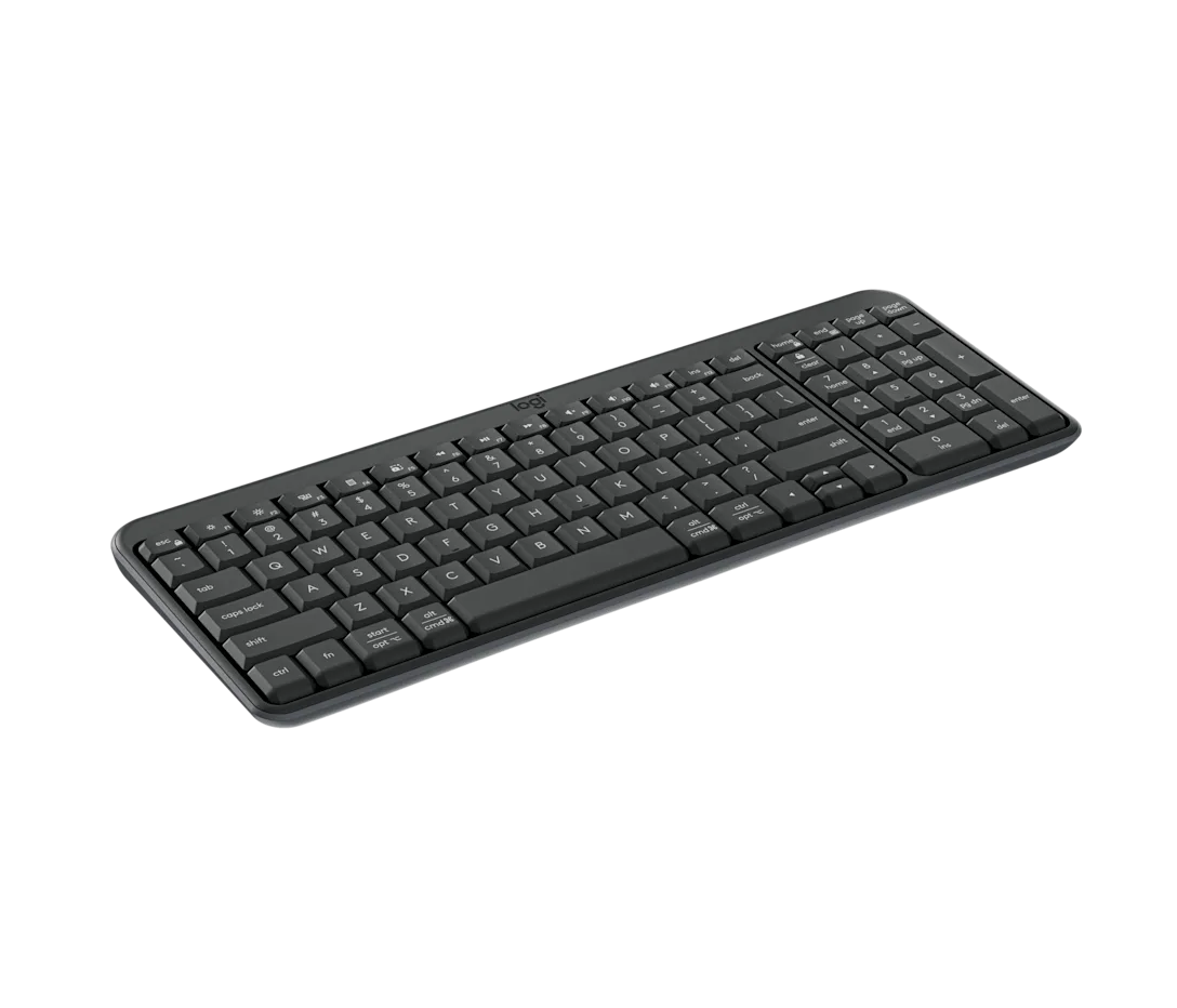 LOGITECH K250 COMPACT WIRELESS KEYBOARD ARABIC BLACK 920-013463 thumbnail 9
