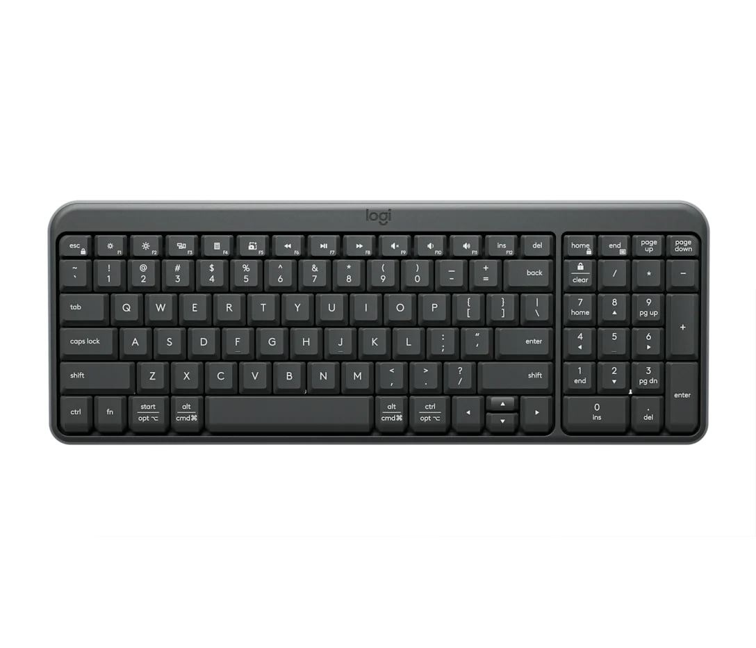 LOGITECH K250 COMPACT WIRELESS KEYBOARD ARABIC BLACK 920-013463 thumbnail 6