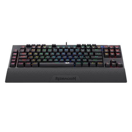 Redragon K596 RGB Pro Mechanical Gaming Keyboard – Compact Design, Red Switches, and Vibrant RGB Power thumbnail 6