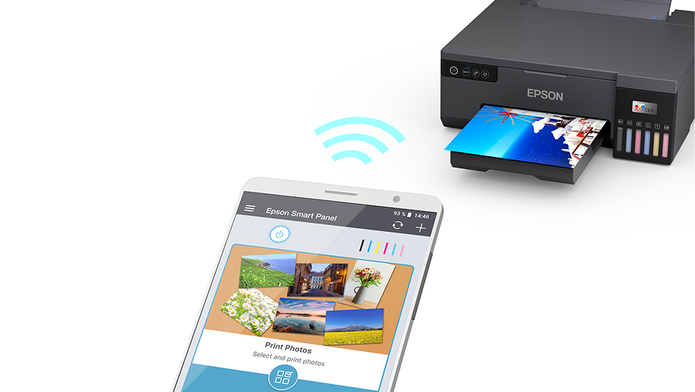 EPSON ECOTANK WIFI PHOTO PRINTER BLACK L8050 thumbnail 7
