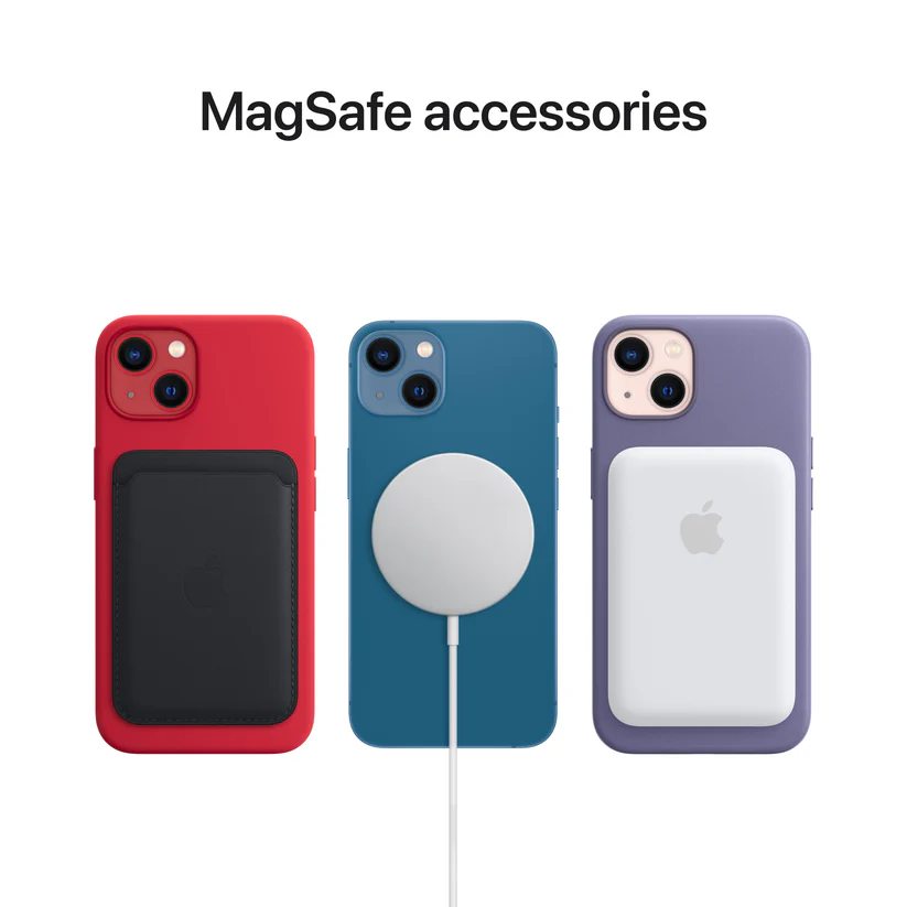 APPLE IPHONE 13 LEATHER CASE WITH MAGSAFE DARK CHERRY MM143 thumbnail 7