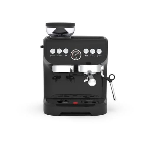 LEPRESSO SEMI AUTOMATIC ESPRESSO MACHINE WITH GRINDER & MILK STEAMER BLACK LECMBGBK thumbnail 6