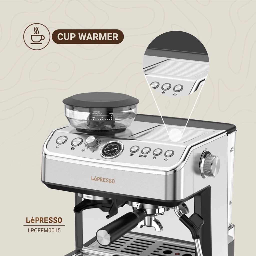LEPRESSO ADVANCED ESPRESSO MACHINE LP015-LPCFFM0015 thumbnail 14